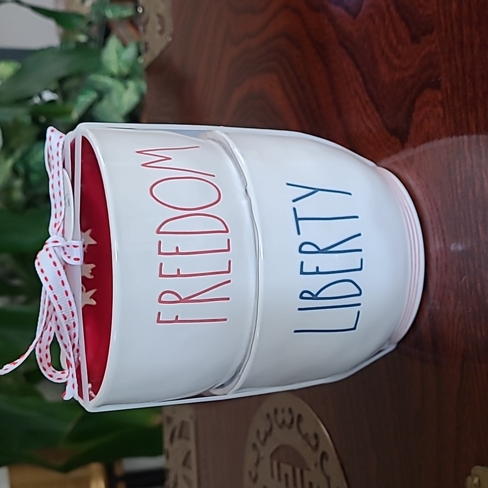 Rae Dunn Freedom & Liberty Snack Bowl Set